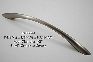 Residential Essentials 10332 Satin Nickel Cabinet Pull
