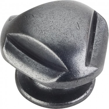 Hardware Resources Chesapeake 1-5/16 Inch Cabinet Knob - Gun Metal
