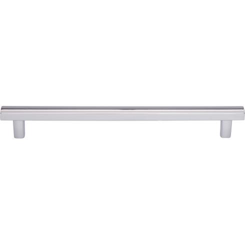 Top Knobs TK907PC Hillmont Pull 7 9/16 Inch CC Polished Chrome