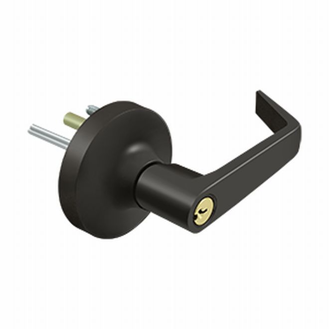 Deltana Commercial Lever Trim for Exit Device 80 Entry Function