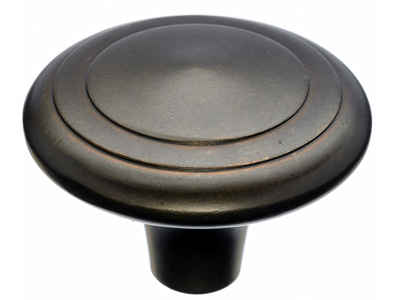 Top Knobs M1497 Aspen Peak Knob 2 Inch Medium Bronze