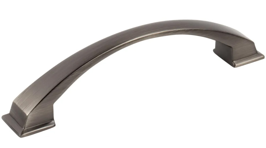 Hardware Resources 128 mm CC Brushed Pewter Arched Roman Cabinet Pull