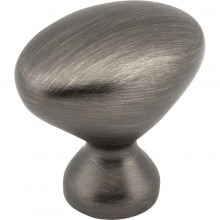 Hardware Resources Merryville 1 1/4 inch Cabinet Knob in Brushed Pewter