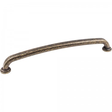Hardware Resources Bremen 1 Appliance Pull 12 Inch CC - Distressed Antique Brass