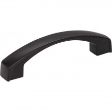 Hardware Resources Merrick 96 mm CC Cabinet Pull in Matte Black