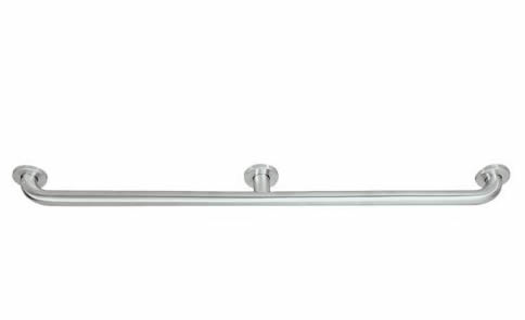 Deltana Stainless Steel 42 Inch Grab Bar with Concealed Screw & Center Post