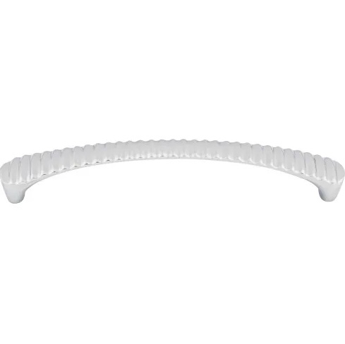 Top Knobs M1139 Grooved Pull 6 5/16 Inch CC Polished Chrome