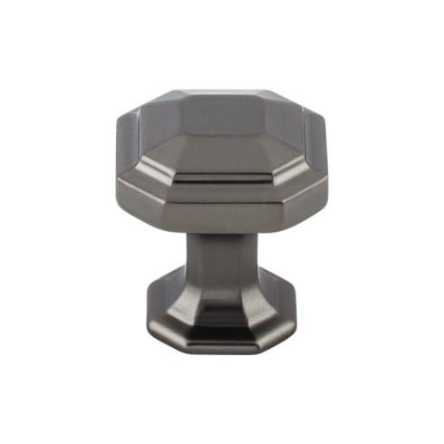 Top Knobs TK286AG Chareau Emerald Pull 1 1/8 Inch CC Ash Gray