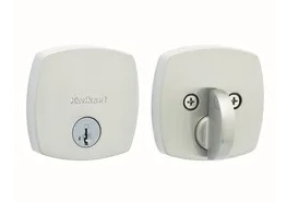 Kwikset 258MDT Modern Midtown Style Single Cylinder Deadbolt