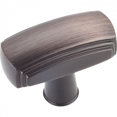 Hardware Resources Delgado 1-9/16 Inch Cabinet Knob - Brushed Oil-Rubbed Bronze
