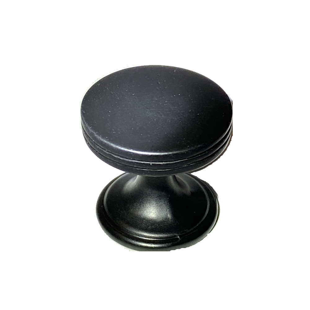 Residential Essentials 10297 Cabinet Knob in Black