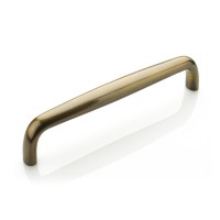 Schaub Traditional Design Pull 10 inch cc Antique Brass