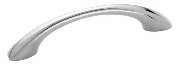 Amerock Allison Value 3 3/4 Inch CC Chrome Arch Cabinet Pull