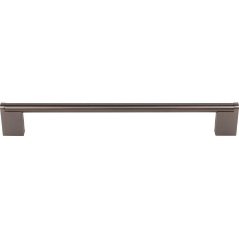 Top Knobs M2447 Princetonian Bar Pull 8 13/16 Inch CC Ash Gray