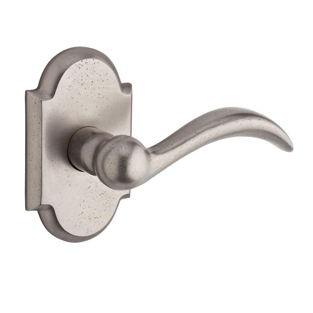 Baldwin Reserve Series Arch Lever with Rustic Arch Rosette