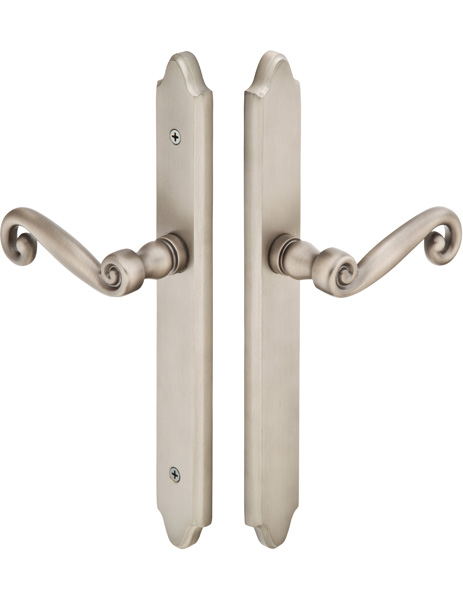 Emtek Configuration 1 Multi Point Lock - 1 1/2 Inch x11 Inch Brass Concord Plate Trim Only