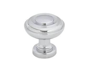 Top Knobs TK3070PC Ulster Knob 1 1/4 Inch Polished Chrome