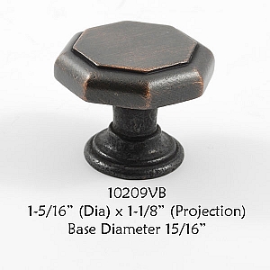 Residential Essentials 10209 Cabinet Knob in Venetian Bronze