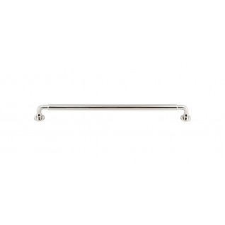 Top Knobs TK827PN Lily 12 inch CC Pull Polished Nickel