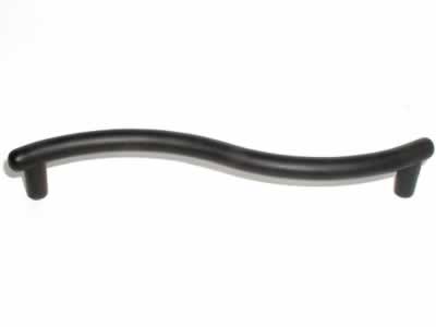 Top Knobs M508 Nouveau Spiral Pull 5 1/16 Inch CC Flat Black