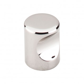 Top Knobs M1600 Indent Knob 3/4 Inch Polished Nickel