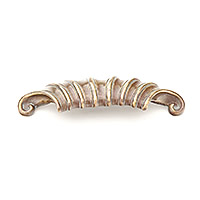 Schaub French Court 2 Inch CC Cup Pull - Monticello Brass