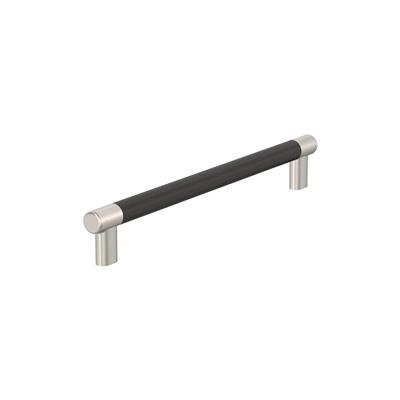 Amerock Esquire 12 Inch cc Appliance Pull Satin Nickel/Oil-Rubbed Bronze