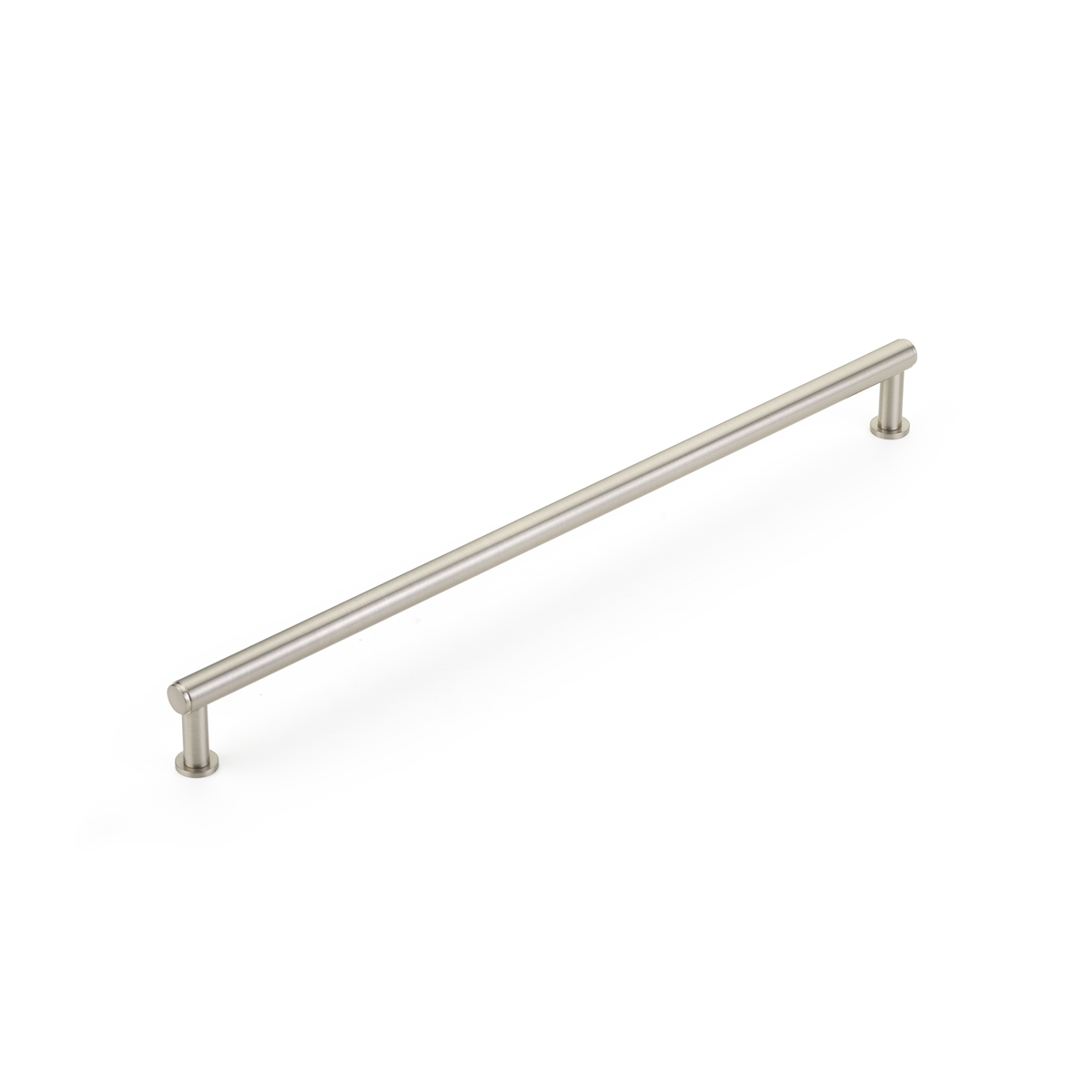 Schaub Pub House, 12 Inch cc, Brushed Nickel, Pull