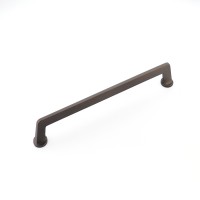Schaub Northport 15 inch Square CC Appliance Pull in Ancient Bronze
