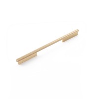 Schaub Modo Cabinet Pull 12 inch cc Signature Satin Brass