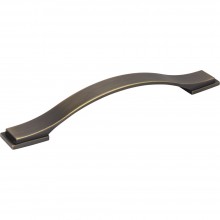 Hardware Resources Mirada 160mm CC Cabinet Pull in Antique Brushed Satin Brass