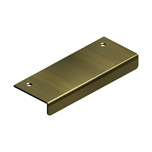 Deltana 4 Inch x 1 1/2 Inch Drawer, Cabinet, Mirror Pull, Antique Brass
