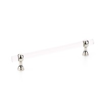 Schaub Lumiere Transitional Adjustable pull 8 inch cc Polished Nickel