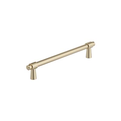 Amerock Destine 6-5/16 Inch cc Cabinet Pull Golden Champagne
