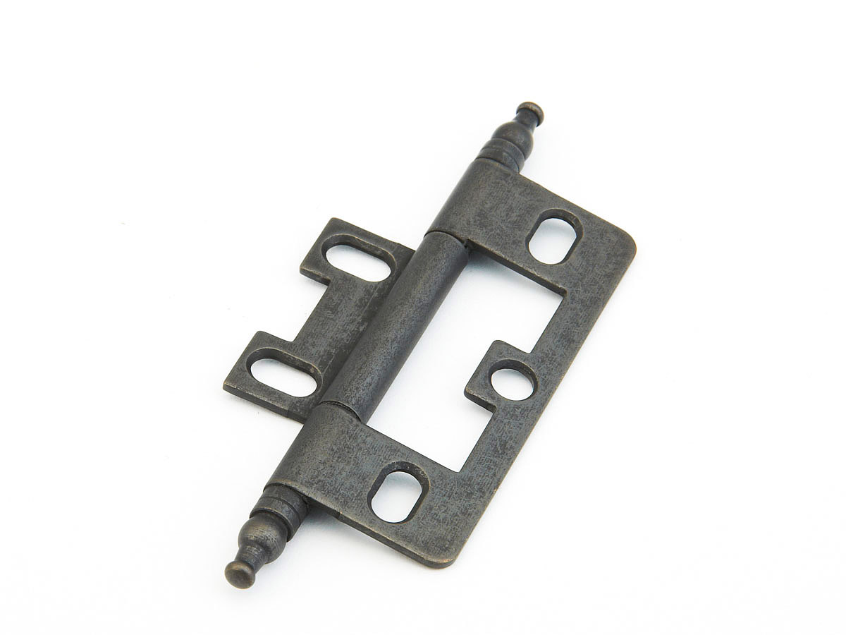 Schaub Minaret Tip Non-Mortise Distressed Bronze Hinge