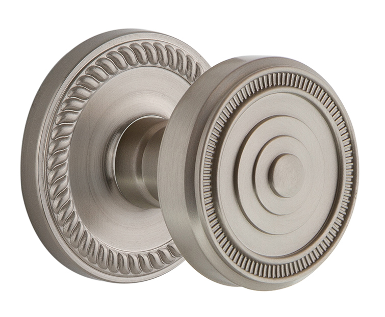 Grandeur Newport Rosette with Soleil Knob