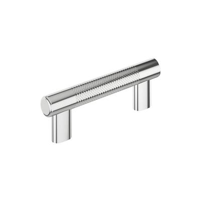 Amerock Bronx, 3 or 3-3/4 Inch Cabinet Pull, Polished Chrome