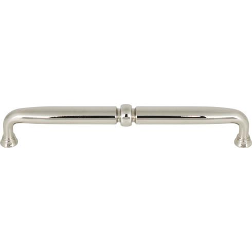 Top Knobs TK1024PN Henderson Pull 7 9/16 Inch CC Polished Nickel