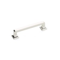 Schaub Menlo Park Pull 3 1/2 inch cc Polished Nickel