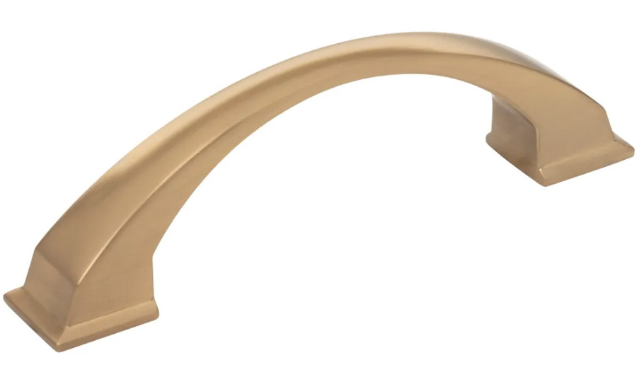 Hardware Resources 96 mm CC Satin Bronze Arched Roman Cabinet Pull