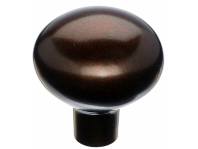 Top Knobs M1533 Aspen Large Egg Knob Mahogany Bronze