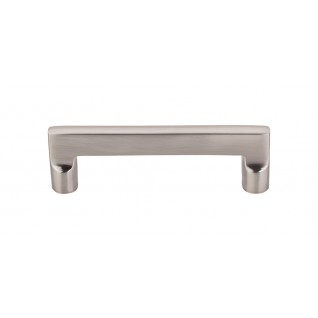 Top Knobs M1972 Aspen II Flat Sided Pull 4 Inch Brushed Satin Nickel