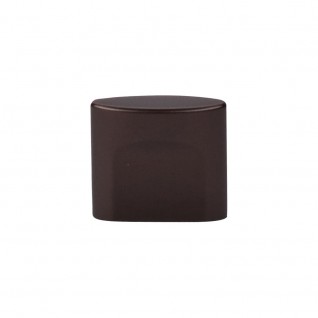 Top Knobs TK73ORB Sanctuary I Oval Slot Knob Small 3/4 Inch CC Oil Rubbed Bronze
