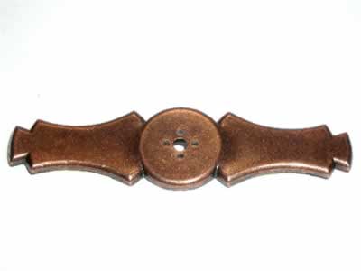 Top Knobs M224 Tuscany Celtic 3 5/8 Inch Backplate Old English Copper