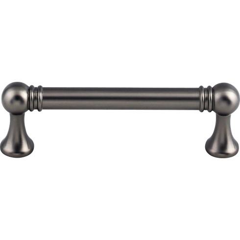 Top Knobs TK802AG Kara 3 3/4 inch CC Pull Ash Gray