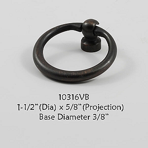 Residential Essentials 10316 Cabinet Knob in Venetian Bronze