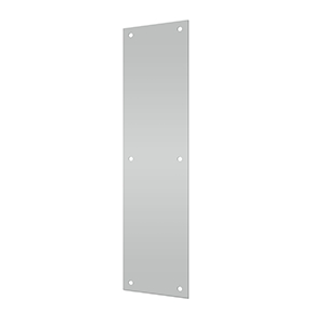 Deltana 4 x 16 Inch Stainless Steel Push Plate
