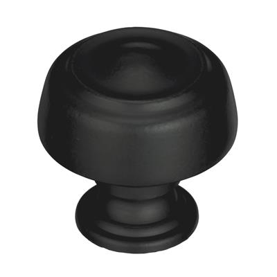 Amerock Kane 1-5/8 Inch Cabinet Knob Black Bronze