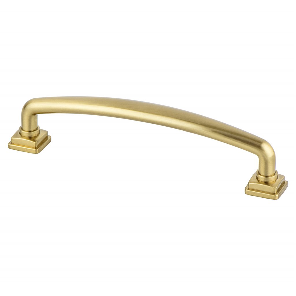 Berenson Tailored Traditional Pull 128MM C/C Modern Brushed Gold