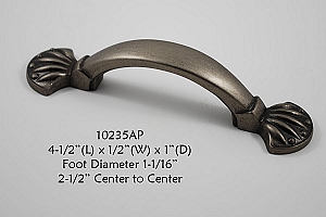 Residential Essentials 10235 Cabinet Pull in Aged Pewter